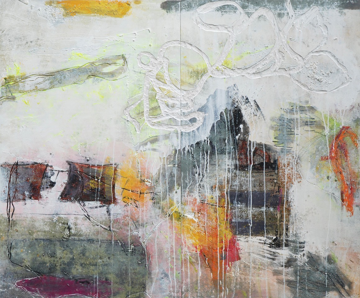 Armin Weinbrenner Öl auf Holz 100 x 120 cm 2025