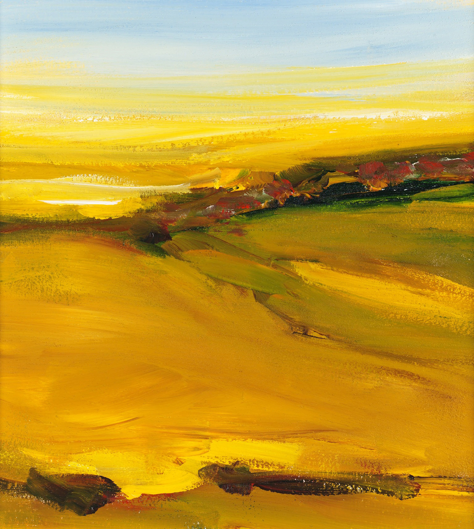 Puck Steinbrecher • Landschaft • 2010 • Acryl auf LW • 30 x 27 cm