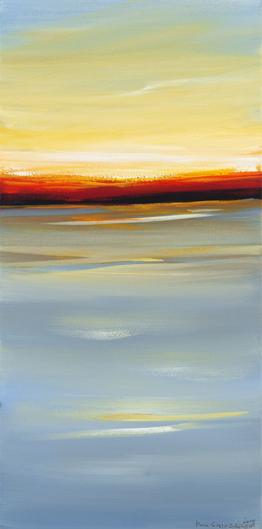 Puck Steinbrecher • Uferlicht • Acryl auf LW • 60 x 30 cm