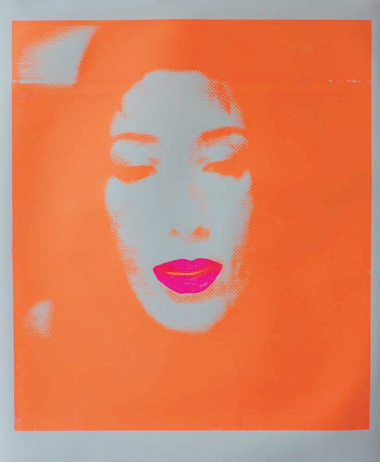 Mari Girkelidse | Kuss | 76 × 66 cm | Siebdruck | 2018