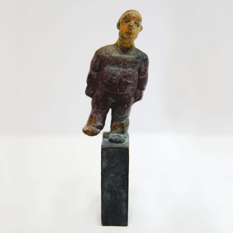 Eberhard Szejstecki • Der Akrobat • 16,5 x 5 x 4,5 cm • Bronze • 2025