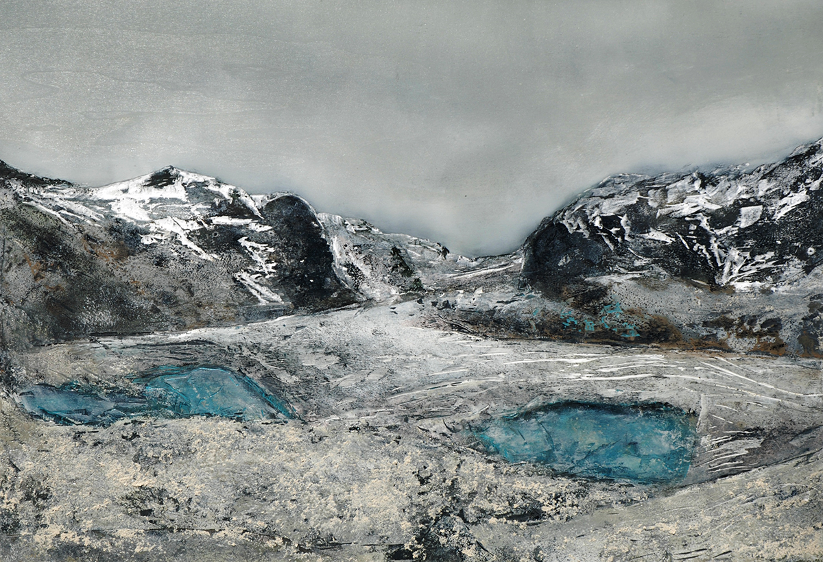 Armin Weinbrenner Unikat auf Holz 55 x 80 cm 2.200,-