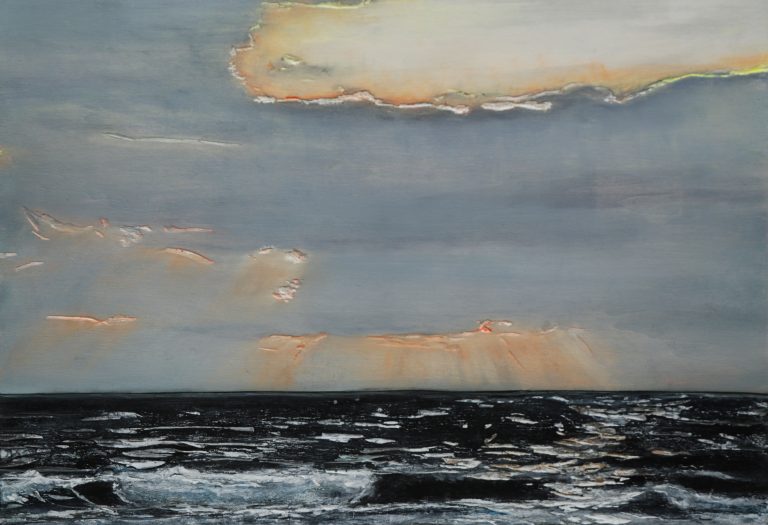 Armin_Weinbrenner_strand II_51x74_Ölfarbe_auf_Holz_2026