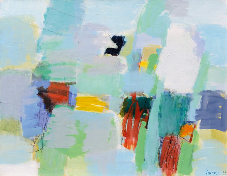 Andreas Durrer "o.T." (2023), 110x140cm, Acryl auf Leinwand