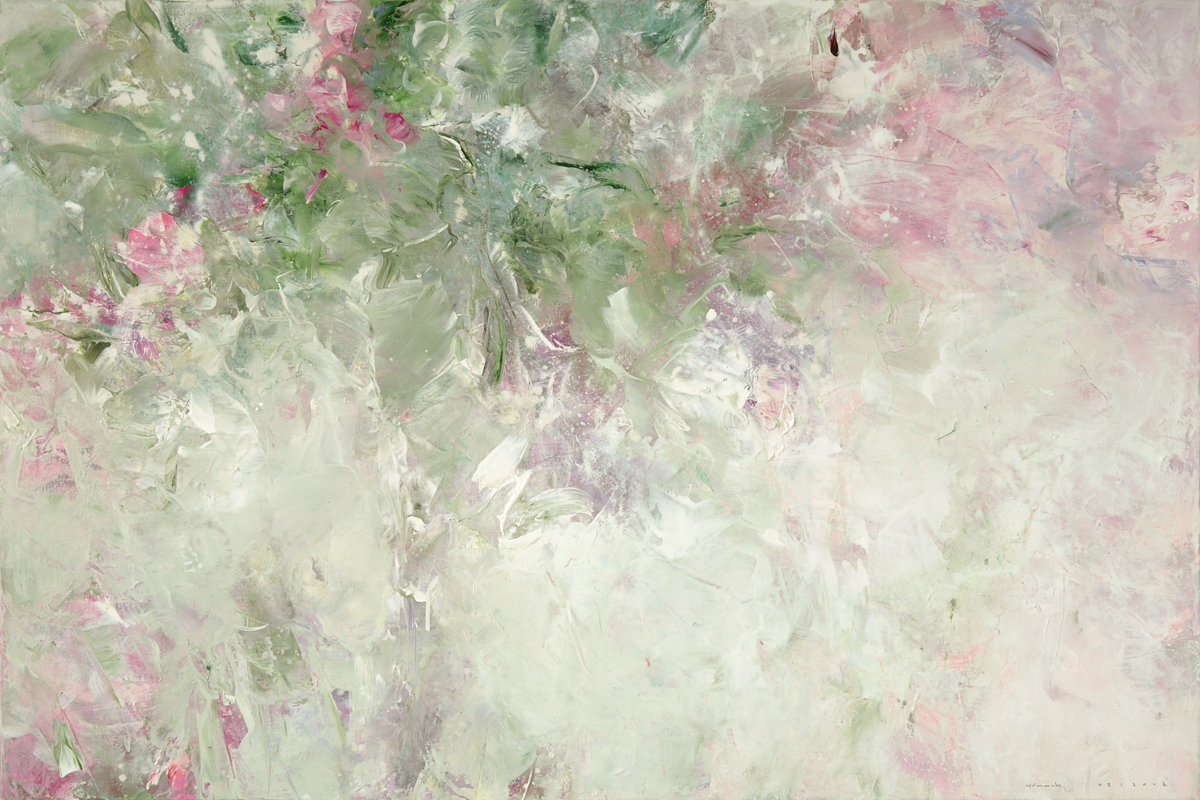 Detlev Hummelt Ohne Titel, 2022, Acryl auf Leinwand, 80 x120 cm