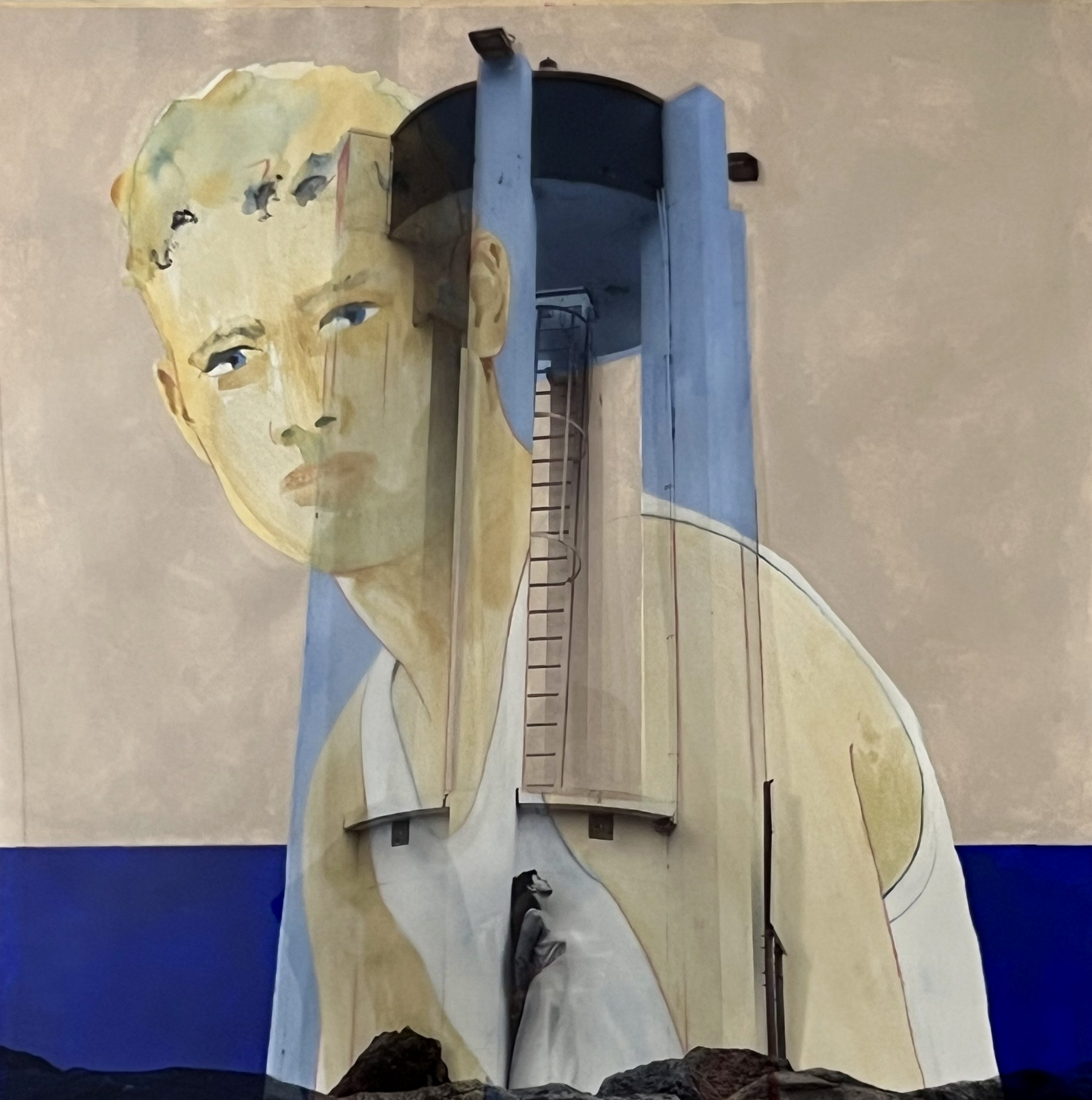 Phil_and_Sylvie_Bob_at_the_Lighthouse_75x75_2025_Fotografie:Malerei