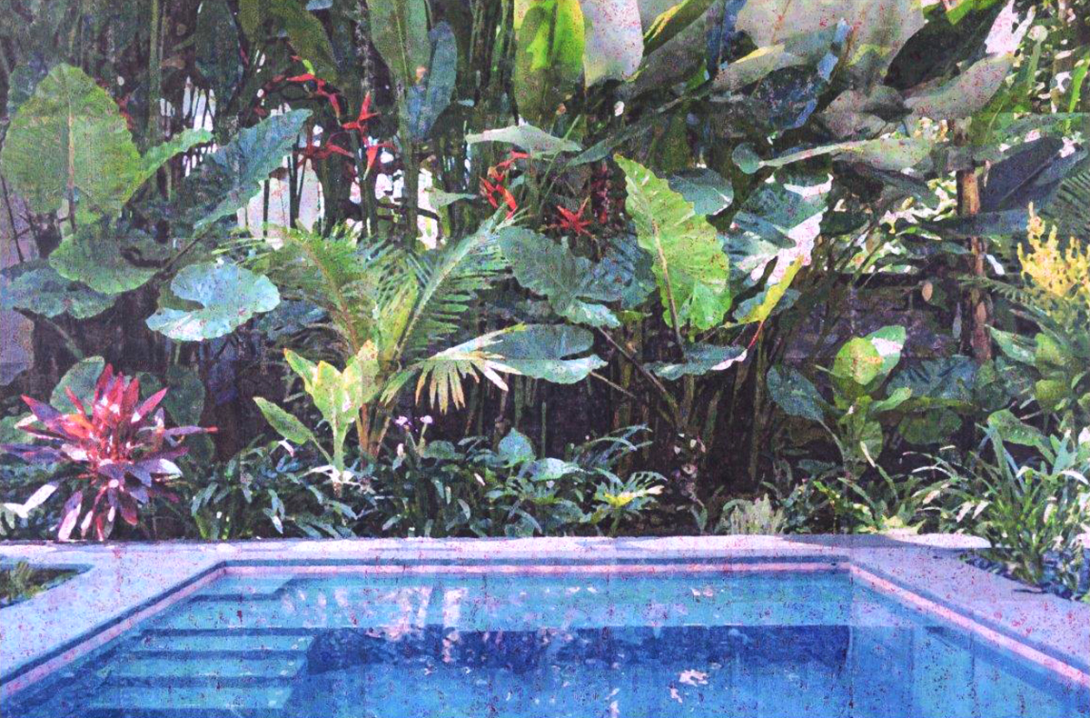 Pool mit Blüte 2025 120x180