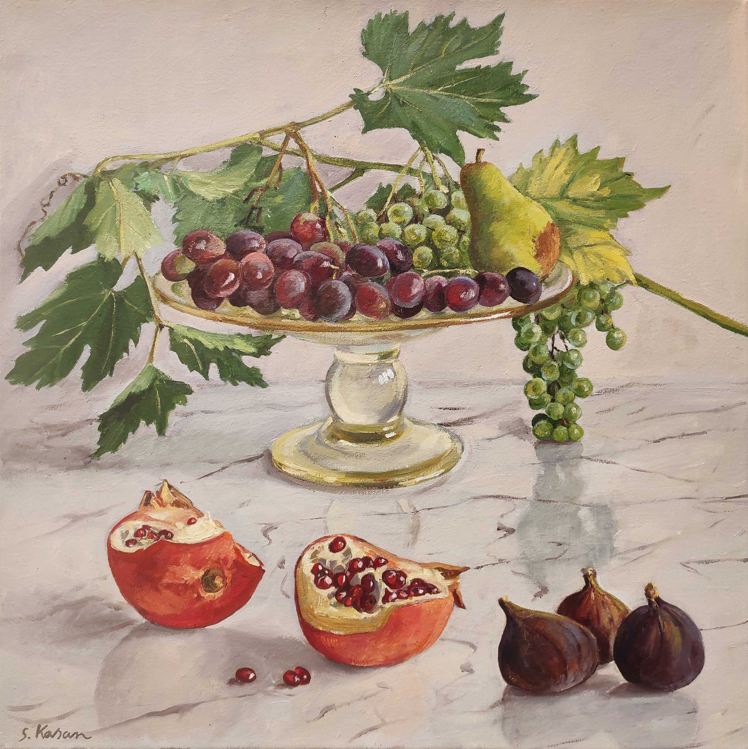 Sabine Kasan Fruchtschale 50 x 50