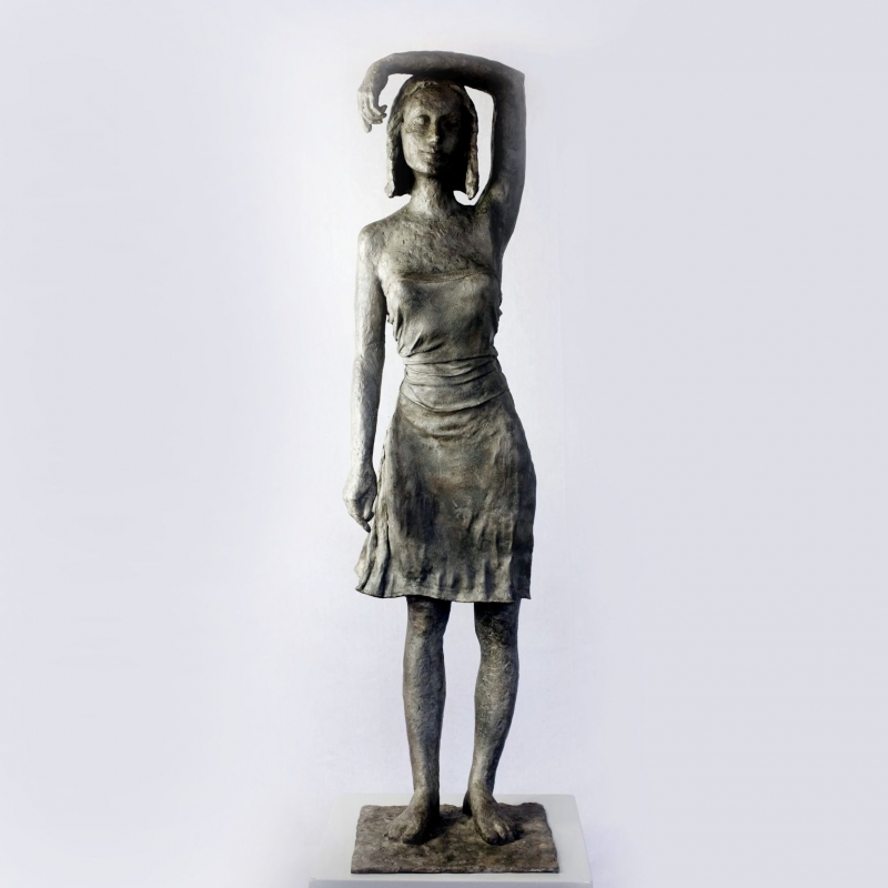 Susanne_Kraißer_Perspektive_bronze_25x25x91