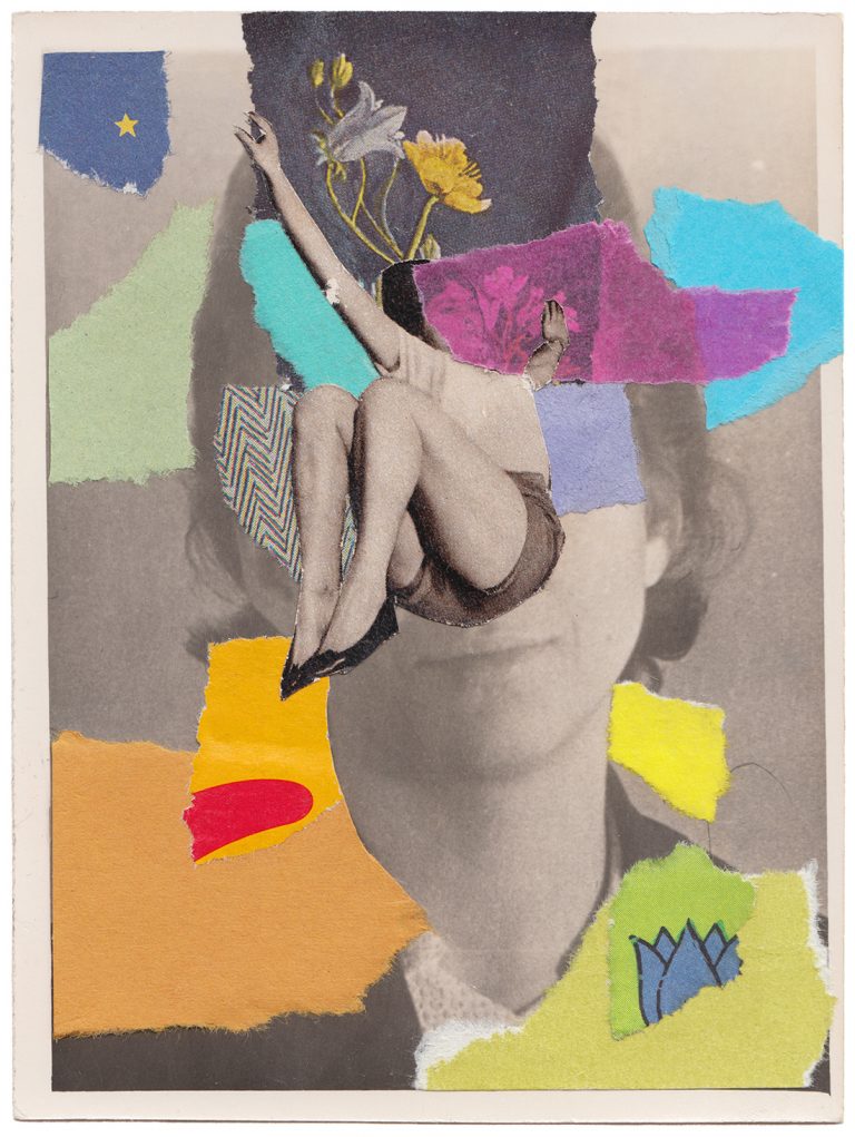 Christian Wischnewski Untitled (Over Your Head) 121×90mm Collage