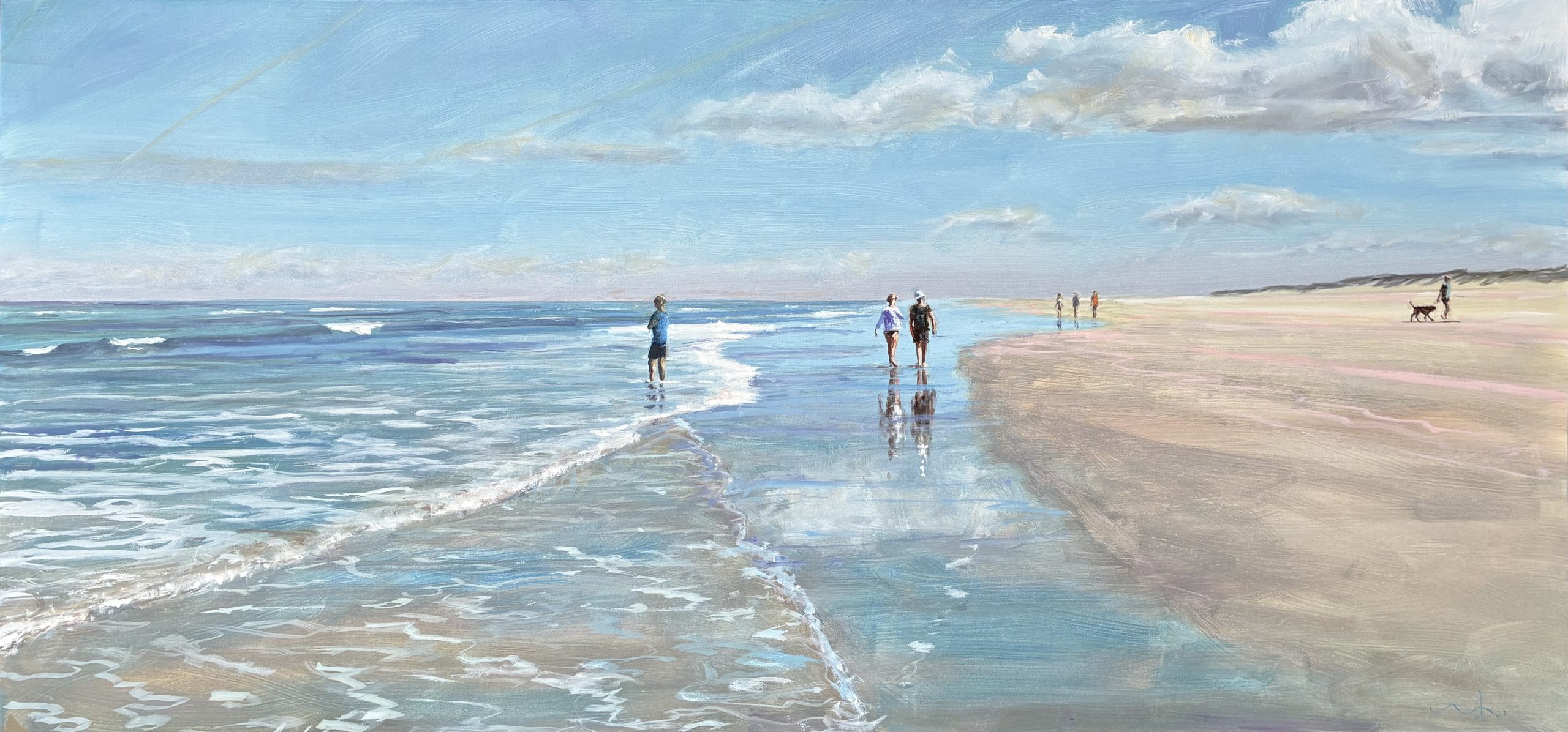 Werner_Heinze_Strand_2025_Oel_auf_Lw_90x190